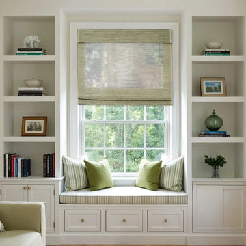 Rae Natural Ramie Bamboo Woven Shades - Series P -TWOPAGES CURTAINS