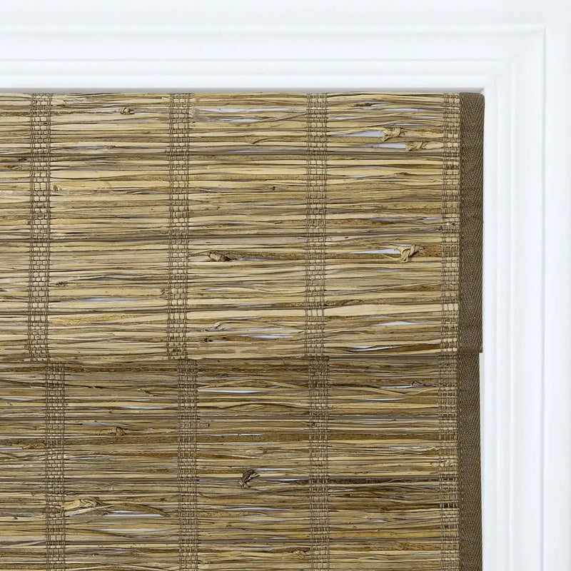 Rae Natural Ramie Jute Woven Wood Shades - Series M -TWOPAGES CURTAINS