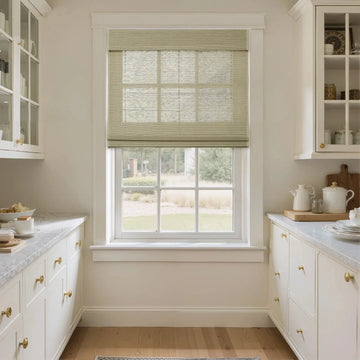 Rae Natural Ramie Bamboo Woven Shades - Series P -TWOPAGES CURTAINS