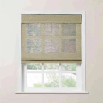 Rae Natural Ramie Bamboo Woven Shades - Series P -TWOPAGES CURTAINS