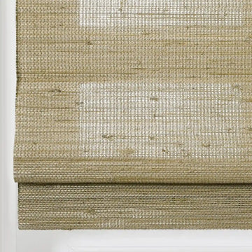 Rae Natural Ramie Jute Woven Wood Shades - Series D -TWOPAGES CURTAINS