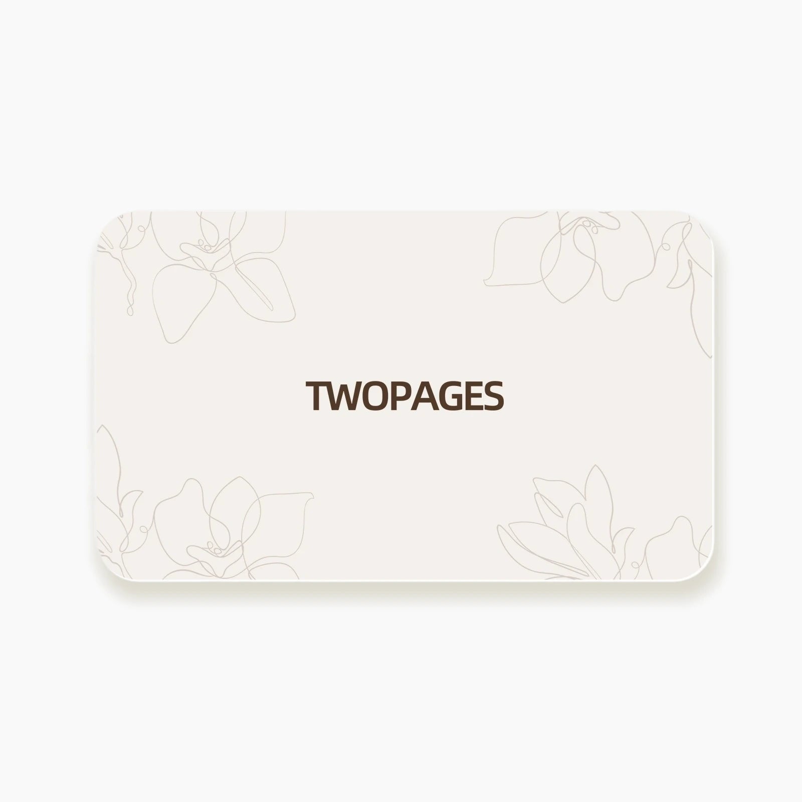 Twopages Gift Card
