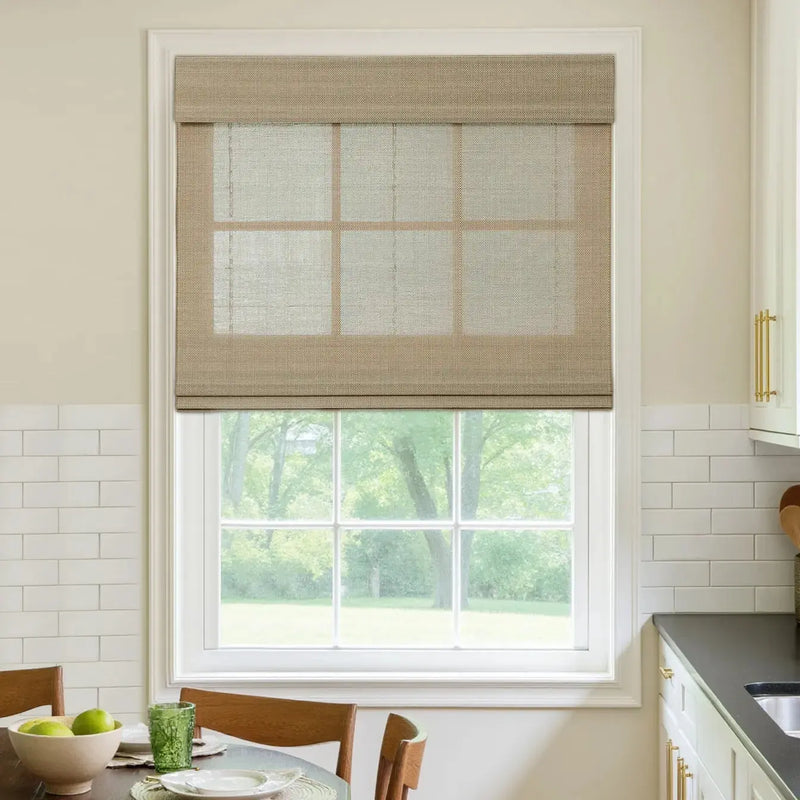 Rae Natural Bamboo Woven Shades - Series S -TWOPAGES CURTAINS