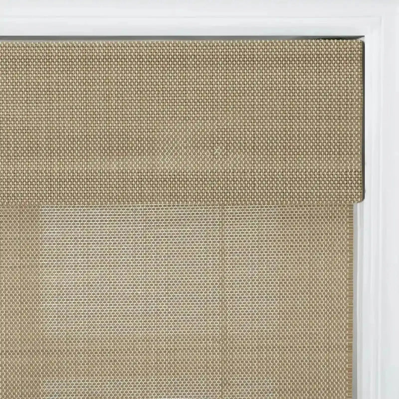Motorized Window Woven Bamboo Shades -TWOPAGES CURTAINS