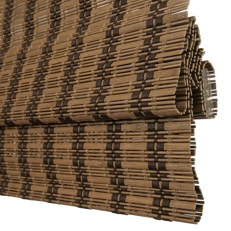 Rae Natural Pure Bamboo Woven Shades - Series Z -TWOPAGES CURTAINS
