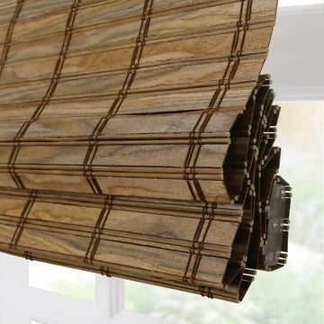 Rae Natural Bamboo Woven Shades - Series S -TWOPAGES CURTAINS