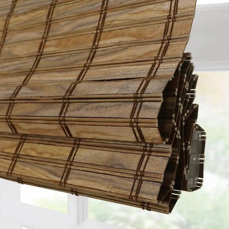Rae Natural Bamboo Woven Shades - Series S -TWOPAGES CURTAINS