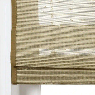 Rae Natural Ramie Bamboo Woven Shades - Series P -TWOPAGES CURTAINS