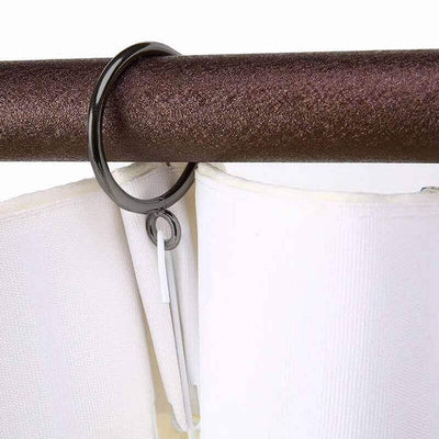 Curtain Rod Rings with Eyelets (Pack of 32)