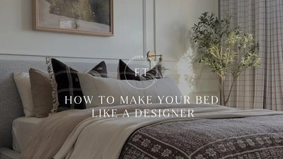 How to Make Your Bed like a Designer