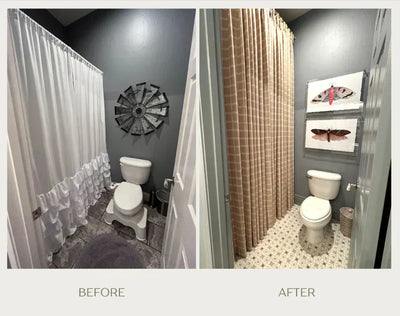 Instantly Elevate Any Bathroom with Custom Curtain Panels