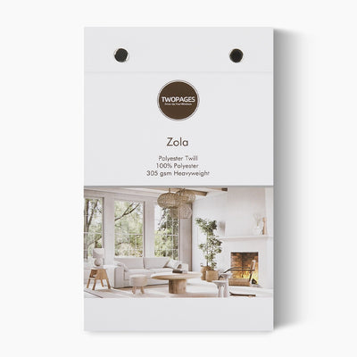 Zola Heavyweight Polyester Booklet 8 Colors TWOPAGES