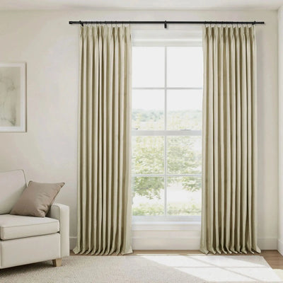 Zola Custom Heavyweight Curtain Pleated -TWOPAGES