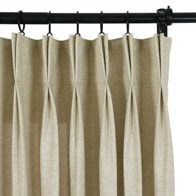 Zola Custom Heavyweight Curtain Pleated -TWOPAGES