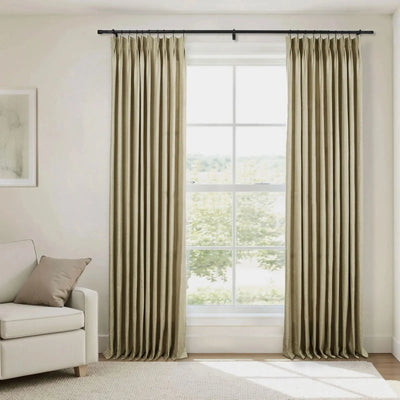 Zola Custom Heavyweight Curtain Pleated -TWOPAGES