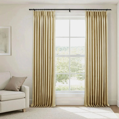 Zola Custom Heavyweight Curtain Pleated -TWOPAGES