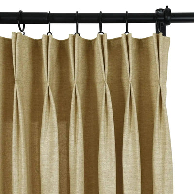 Zola Custom Heavyweight Curtain Pleated -TWOPAGES