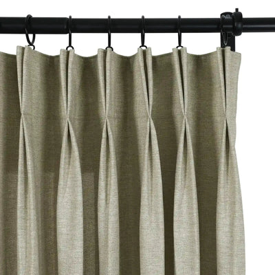 Zola Custom Heavyweight Curtain Pleated -TWOPAGES