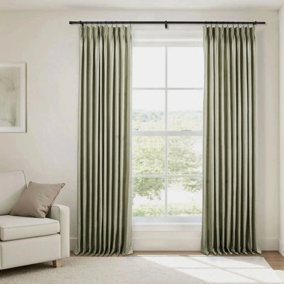 Zola Custom Heavyweight Curtain Pleated -TWOPAGES