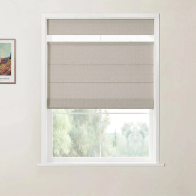 Custom Top Down Bottom Up Roman Shade Cordless -TWOPAGES