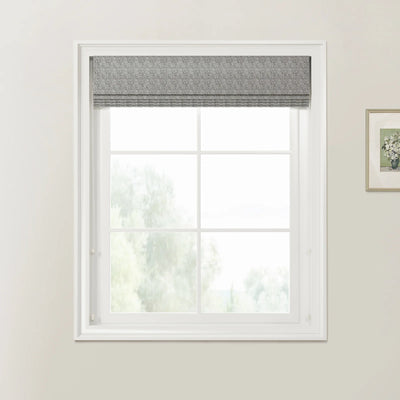 Ron Herringbone Texture Zebra Roman Blinds Cord Lift