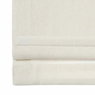 Ron Linen Cotton Herringbone Roman Shade Cordless -TWOPAGES