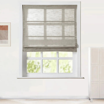 Jawara Roman Shade Cordless-Wooden Headrail TWOPAGES