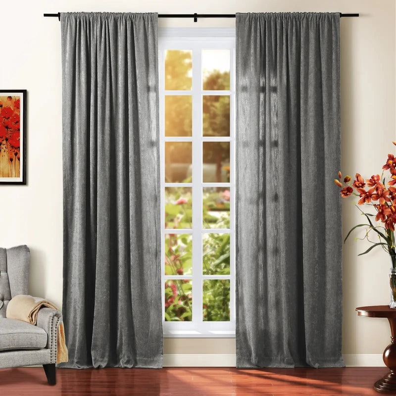Tino Heavyweight Chenille Drapery Soft Top TWOPAGES