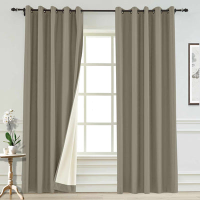 Saba Absolute Blackout Thermal Curtain with Foam Coated Soft Top