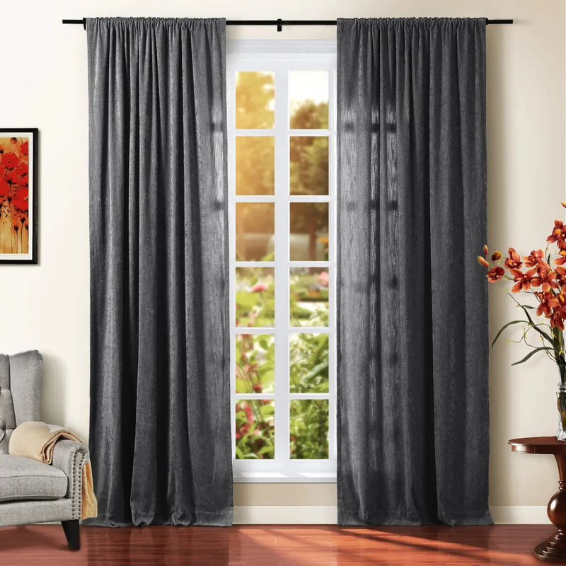 Tino Heavyweight Chenille Drapery Soft Top TWOPAGES