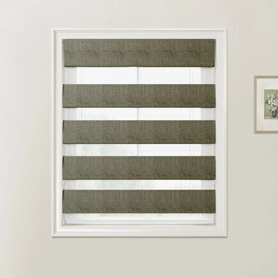 Custom Zebra Roman Blind Cord Lift