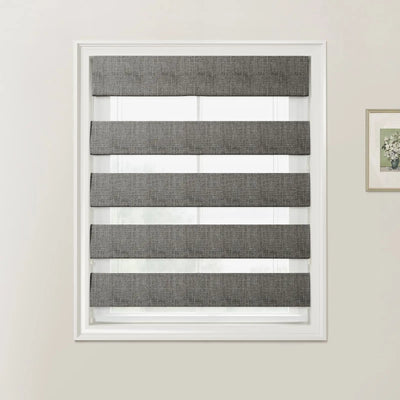 Custom Zebra Roman Blind Cord Lift