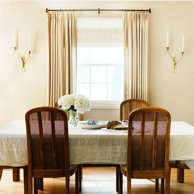 Liz Linen Drape Pleated -TWOPAGES