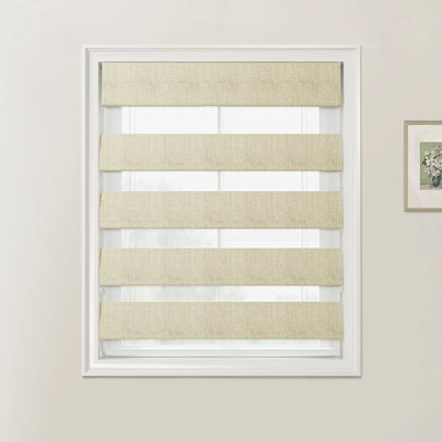 Custom Zebra Roman Blind Cord Lift