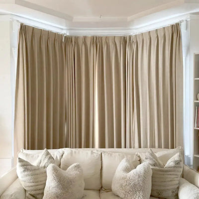 Jaylon Bay Window Curtain Rods -TWOPAGES