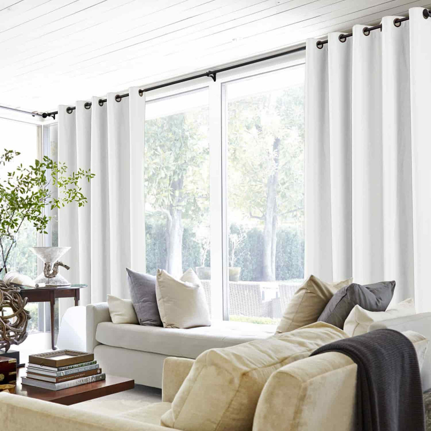 Saba Absolute Blackout Thermal Curtain with Foam Coated