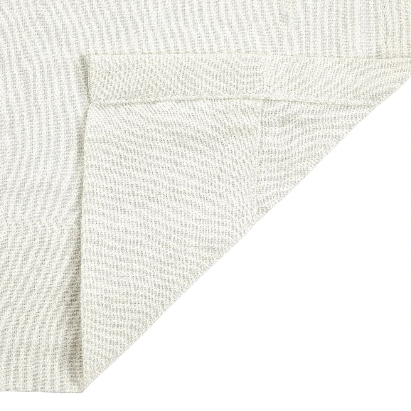 Ron Linen Cotton Herringbone Curtain Soft Top TWOPAGES