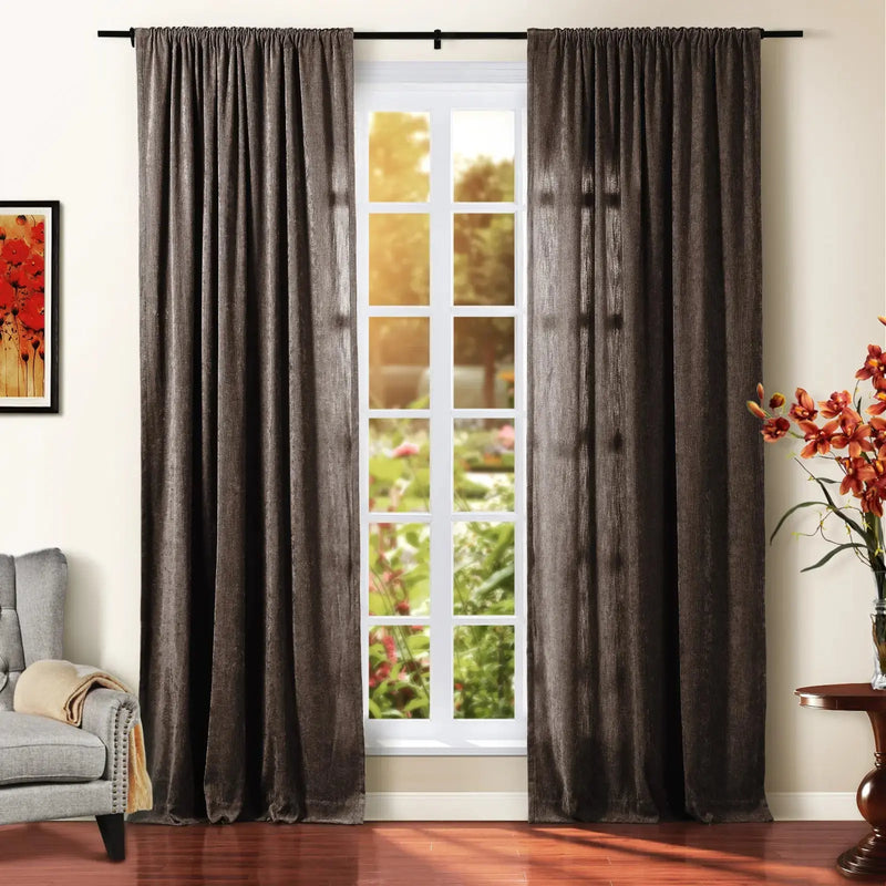 Tino Heavyweight Chenille Drapery Soft Top TWOPAGES