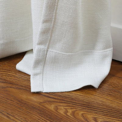 Reid Herringbone Curtain Pleated