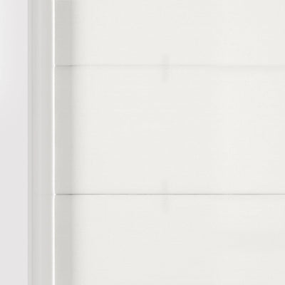 Details of Optic White Andy Cordless Top Down Bottom Up Roman Shades