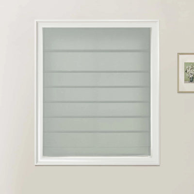 Stone Andy Fan Roman Shade - Cord Lift