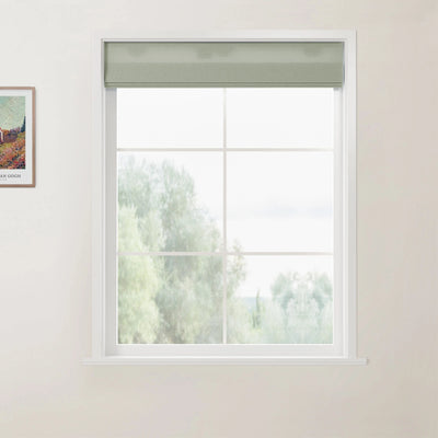 Sterling Andy Cordless Flat Fold Roman Shades