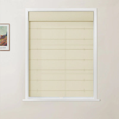 Khaki Cordless Top Down Bottom Up Roman Shades