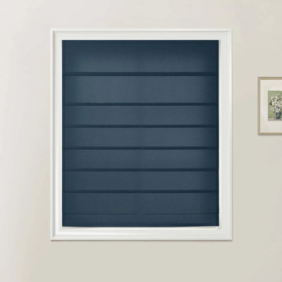 Ocean Andy Fan Roman Shade - Cord Lift
