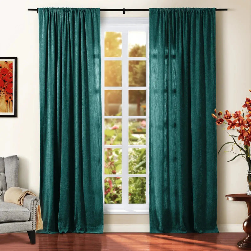 Tino Heavyweight Chenille Drapery Soft Top TWOPAGES
