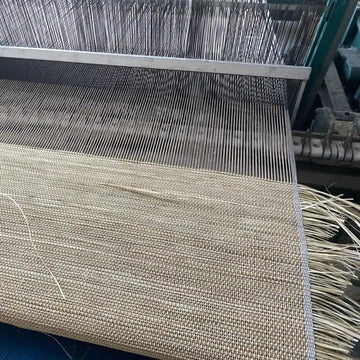 Natural Ramie Bamboo Woven Shade - Beige TWOPAGES CURTAINS