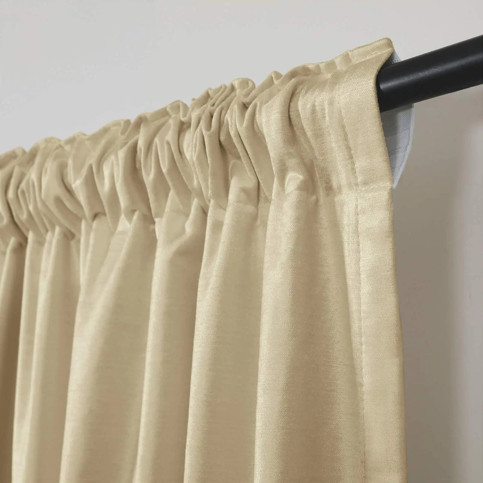 TWOPAGES Veda Luster Cotton Velour Drapery - Thumbnail 5