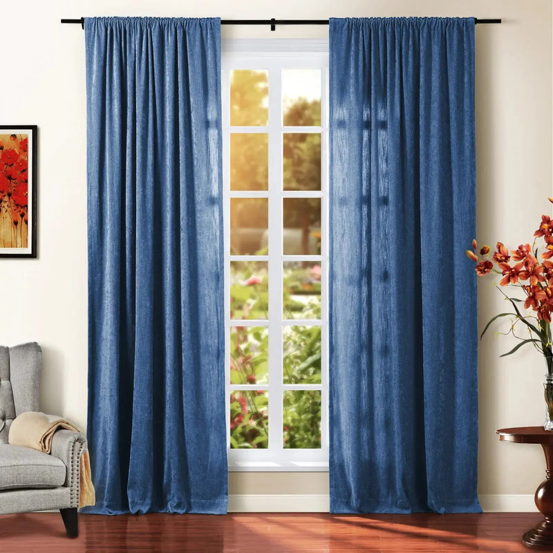 Tino Heavyweight Chenille Drapery Soft Top TWOPAGES
