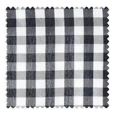 Celia Striped Plaid Cafe Curtains -TWOPAGES