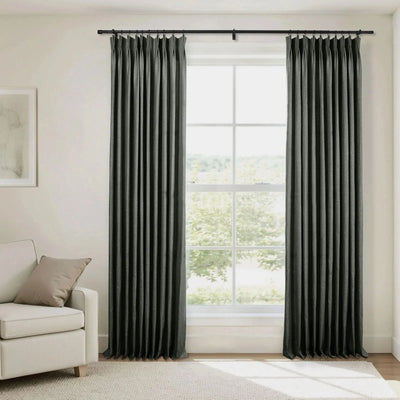 Zola Custom Heavyweight Curtain Pleated -TWOPAGES